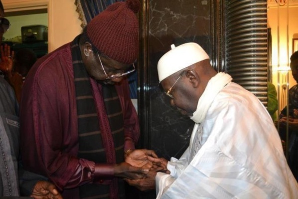 Visite du khalife général des Tidianes à Dakar:  Al Amine était chez Al Maktoum hier, à Fann