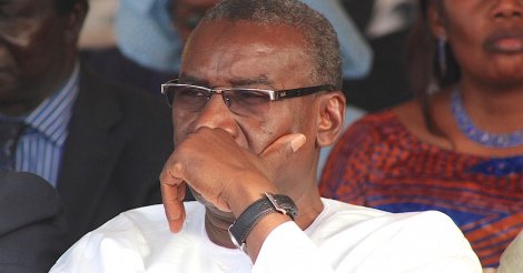 Koumpentoum: le convoi de Sidiki Kaba fait un accident, le chauffeur coincé