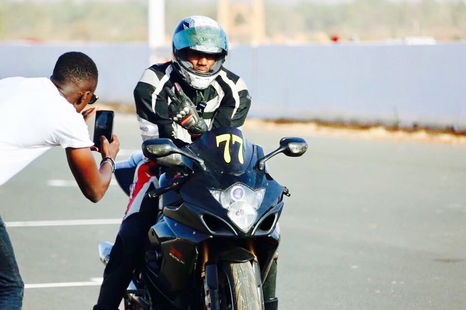 Edge Sèye: l'homme sauveur du bébé abandonné dans les falaises des Mamelles gagne le tournoi moto (Journée Max 2 roues) pour la seconde fois