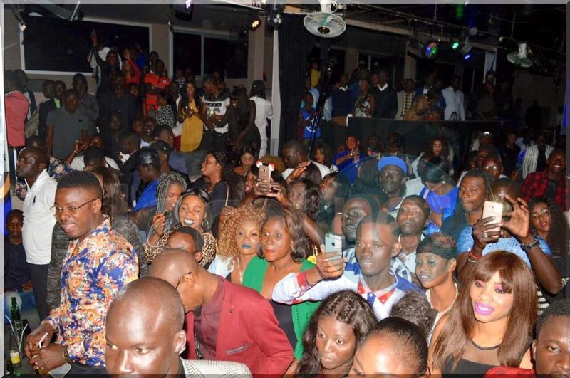 Photos- Pape Diouf au Saraba Night Club