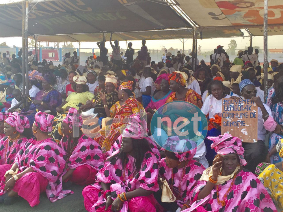 Grand Meeting du communicateur traditionnel Khadim Samb avec son mouvement LEUNGO à Diourbel
