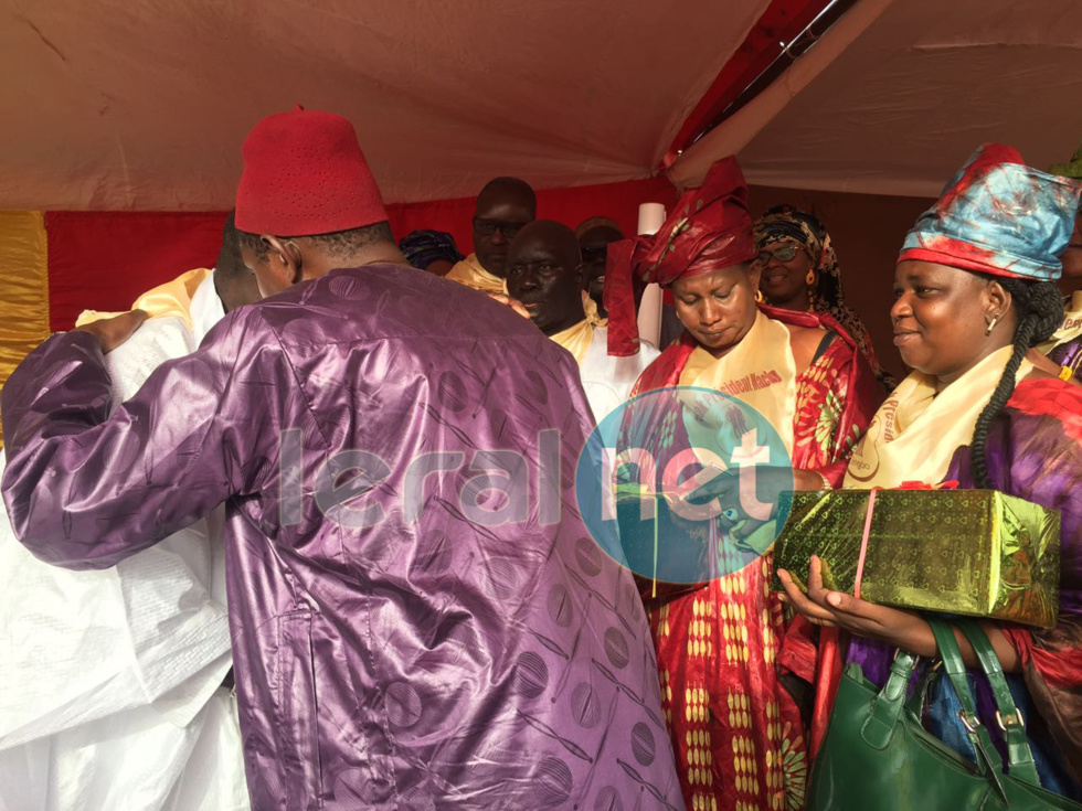 Grand Meeting du communicateur traditionnel Khadim Samb avec son mouvement LEUNGO à Diourbel