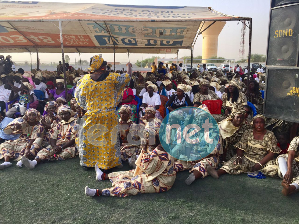Grand Meeting du communicateur traditionnel Khadim Samb avec son mouvement LEUNGO à Diourbel