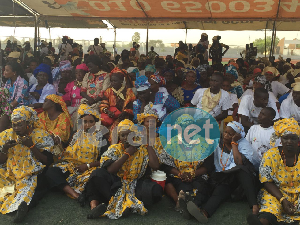 Grand Meeting du communicateur traditionnel Khadim Samb avec son mouvement LEUNGO à Diourbel