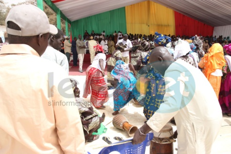 Photos: Inauguration du Quai de Pêche de Potou par le président Macky Sall