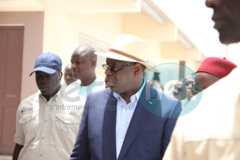 Photos: Inauguration du Quai de Pêche de Potou par le président Macky Sall