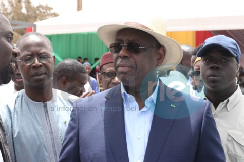 Photos: Inauguration du Quai de Pêche de Potou par le président Macky Sall