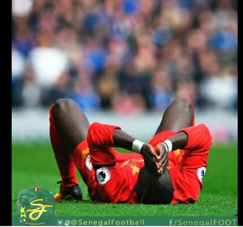 Sadio Mané Blessé