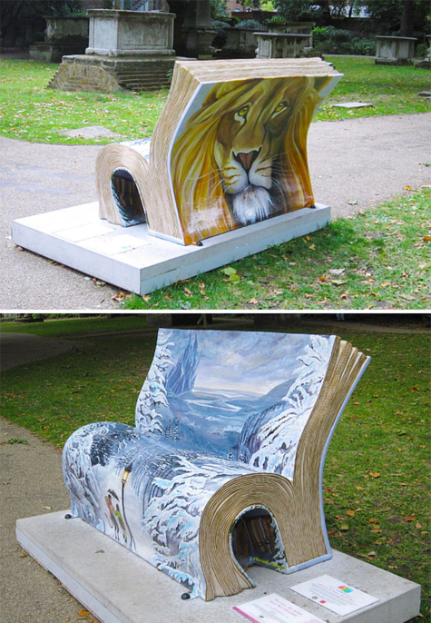Photos: Des bancs créatifs cachés aux quatre coins du monde