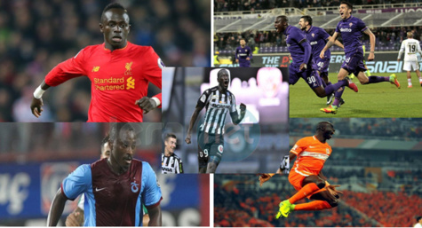 Week-end des Lions en club : Sadio Mané, Papis Demba Cissé, Dame Ndoye, Famara Dédhiou et Babacar Khouma buteurs