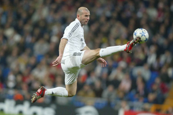 Le portrait de Zinedine Zidane (entraineur du Réal Madrid), tout est fantastique