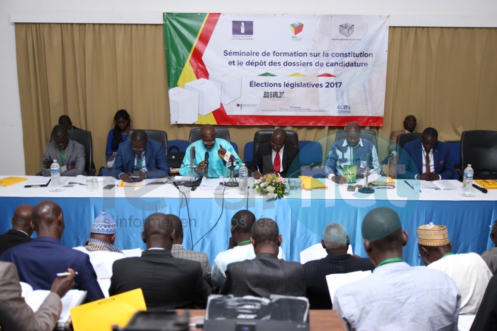 Séminaire de formation sur la constitution et le dépôt des dossiers de candidature