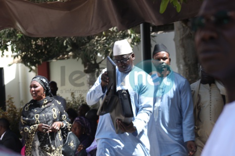 Photos-La levée du corps  de la mère de Samuel Sarr, feue Jessica  ce vendredi à 15h à l'hôpital Principal . 