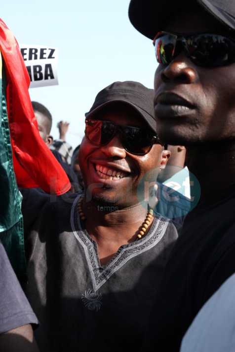 Photos: Revivez  en images la manifestation de Y en marre de ce vendredi à la place de l'Obélisque