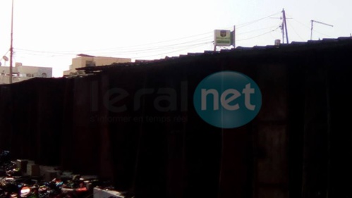 Photos-Le sinistre au marché HLM après l'incendie qui s'est déclaré vers 4h du matin en quelques images!!