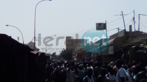 Photos-Le sinistre au marché HLM après l'incendie qui s'est déclaré vers 4h du matin en quelques images!!