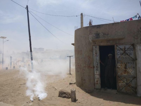 Images exclusives à Djiddah Thiaroye Kao après l'arrestation des 6 militants du Grand Parti par la police