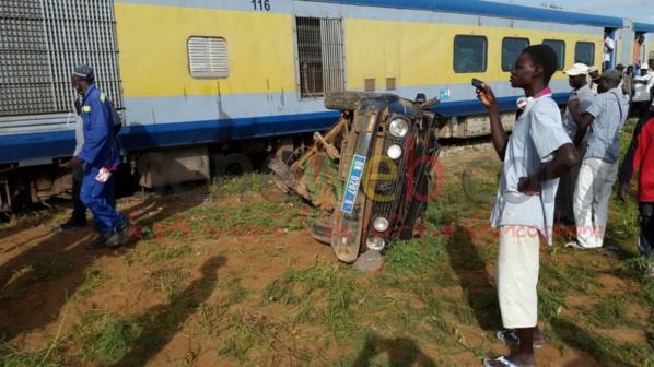 Un train "broie" un malade mental à Pikine