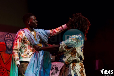 Photos- Dudu Show, une réussite pour le youtubeur c'était au théâtre Daniel Sorano