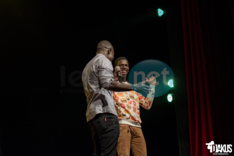 Photos- Dudu Show, une réussite pour le youtubeur c'était au théâtre Daniel Sorano