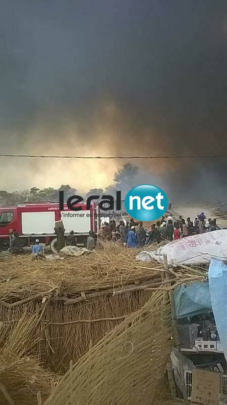 Le feu au Daaka de Médina Gounass en image
