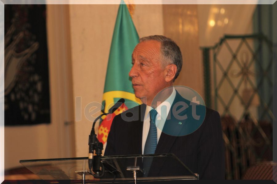 Photos: Point de presse de son S.E M Macky Sall, président de la République du Sénégal et son homologue, le Président portugais, Marcelo Nuno Duarte Robelo de Sousa.