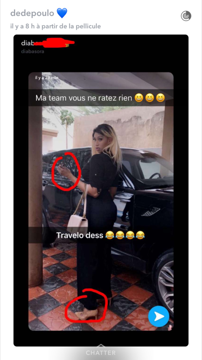 La bataille rangée sur snap de Dedepoulo et Diaba Sora