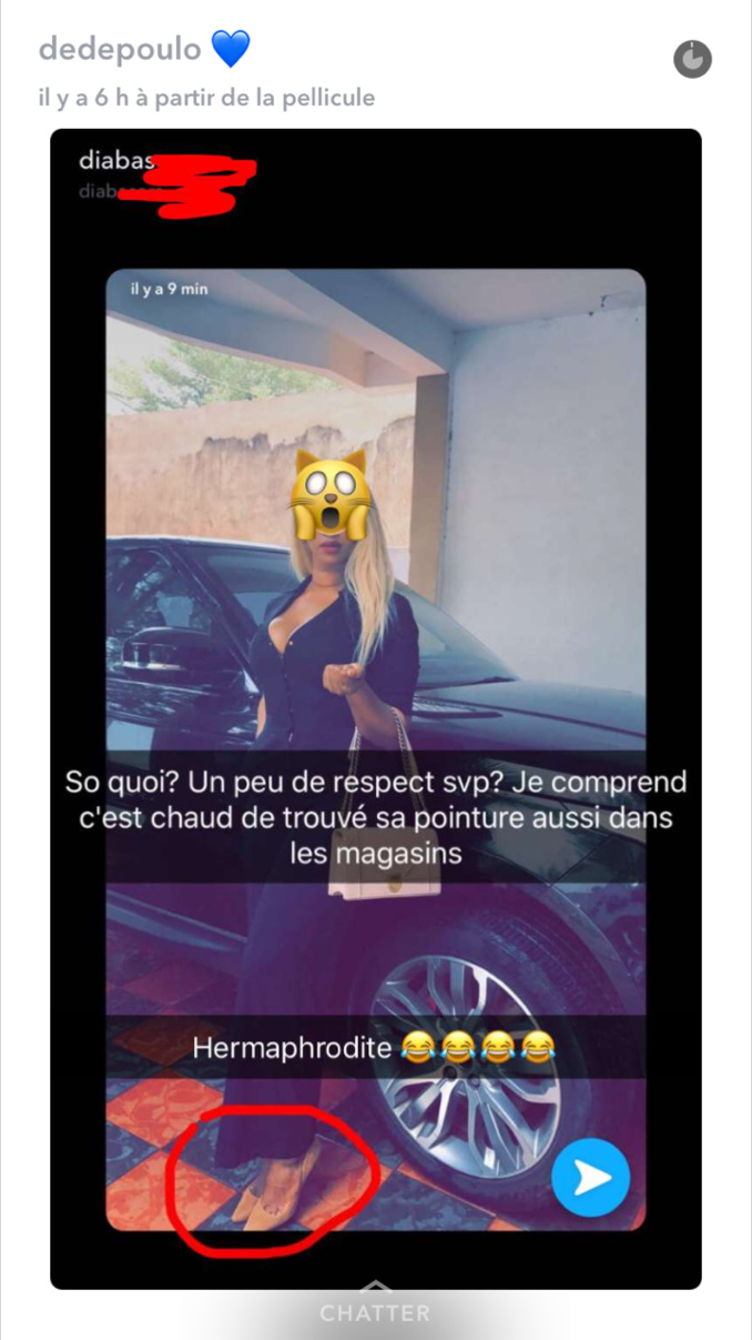 La bataille rangée sur snap de Dedepoulo et Diaba Sora