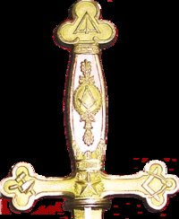 Symboles maçonniques (épée de Lafayette)