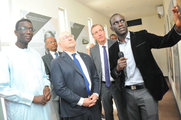 PHOTOS: Visite de M. Michel SAPIN, Ministre des Finances de France, à la Maison du TER
