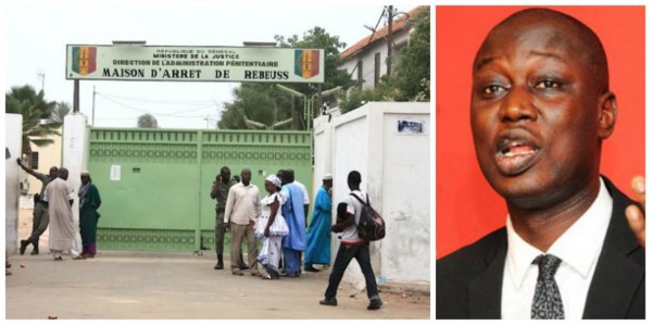 La prison urbaine de Rebeuss à Dakar, le lieu où KHalifa Sall est incarcéré (Crédits : DR)