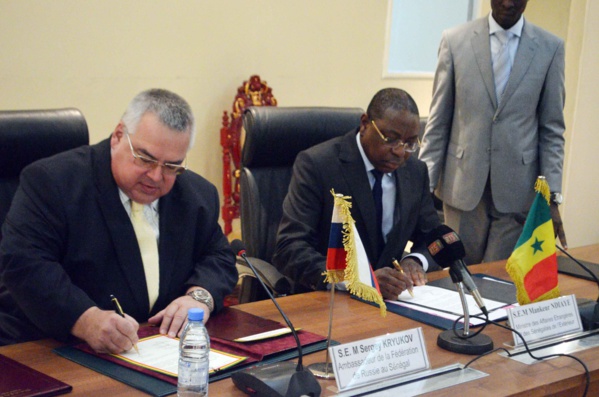 Mankeur Ndiaye et Oleg Ryasantsev ont eu le même jour une séance de travail, en marge d’un déplacement du ministre des Affaires étrangères et des Sénégalais de l’extérieur.