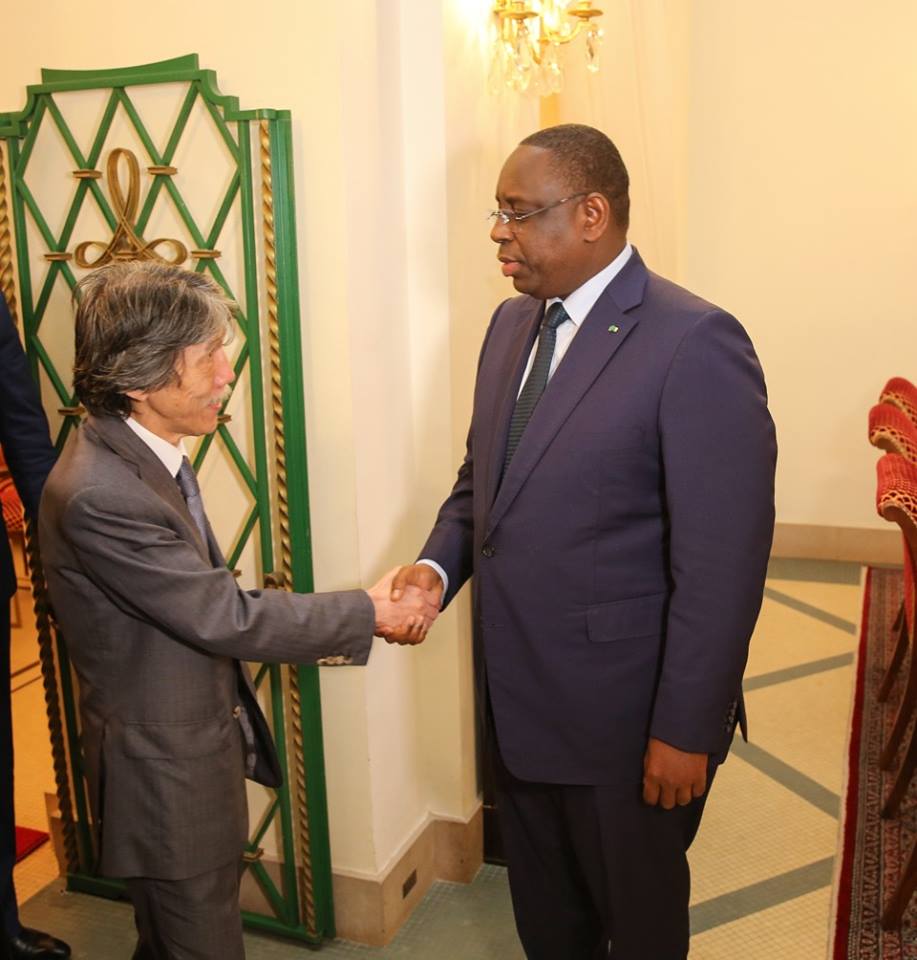 Macky Sall a a reçu le PDG de l'entreprise chinoise, Macau Legend Development