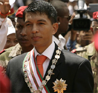 Andry Rajoelina investi