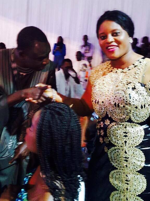 (04Photos): La journaliste gambienne Fatu Camara à la soirée de Waly en compagnie de Sokhna Aïdara et Thione Seck, appréciez l"élégance !