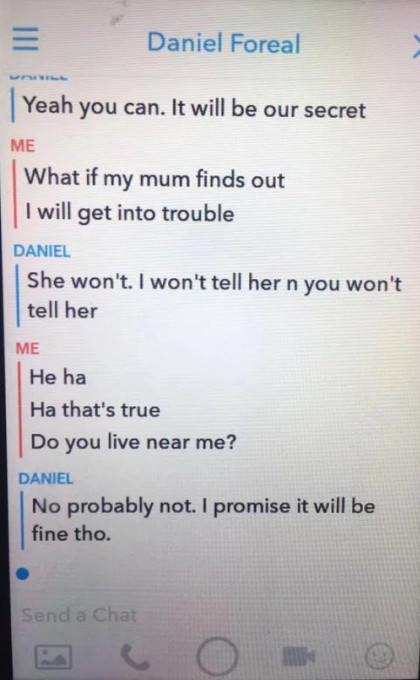 Effrayant : cette maman a partagé les messages qu’un pédophile a envoyés à sa fille de 10 ans
