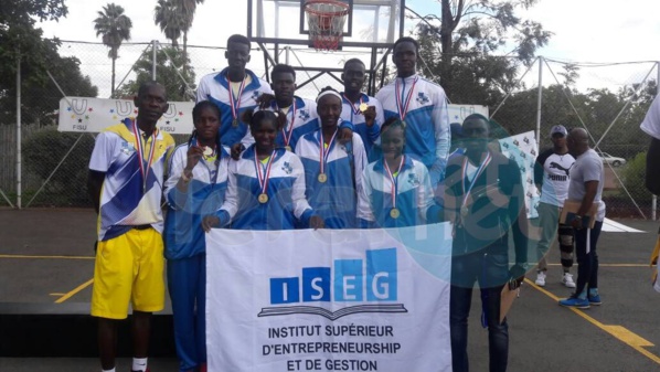 Iseg, double champion d'Afrique universitaire de basket-ball, se qualifie pour la Coupe du Monde
