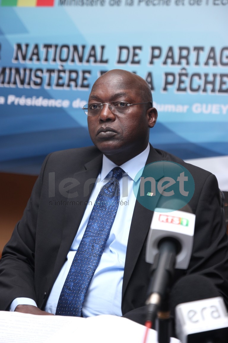 Oumar Guèye, ministre de la pêche et de l'économie maritime