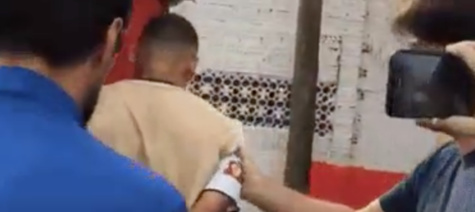 Un joueur brésilien de deuxième division arrêté pendant un match