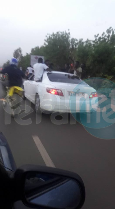 Ambiance arrivée d'Abiba à Bamako ce vendredi 05 mai 2017....