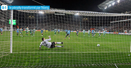 PHOTOS - France Ligue 1 - St Etienne 0 - OM 3: impressionnant Mamadou Niang