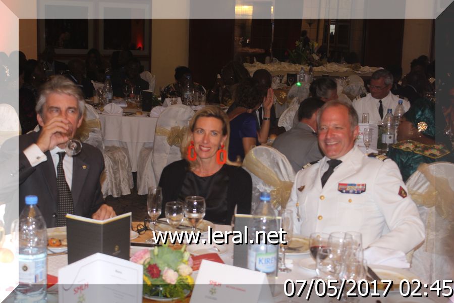 Vidéo photos: Le dîner de gala de l'association SMLH (Société des membres de la Légion d'honneur)