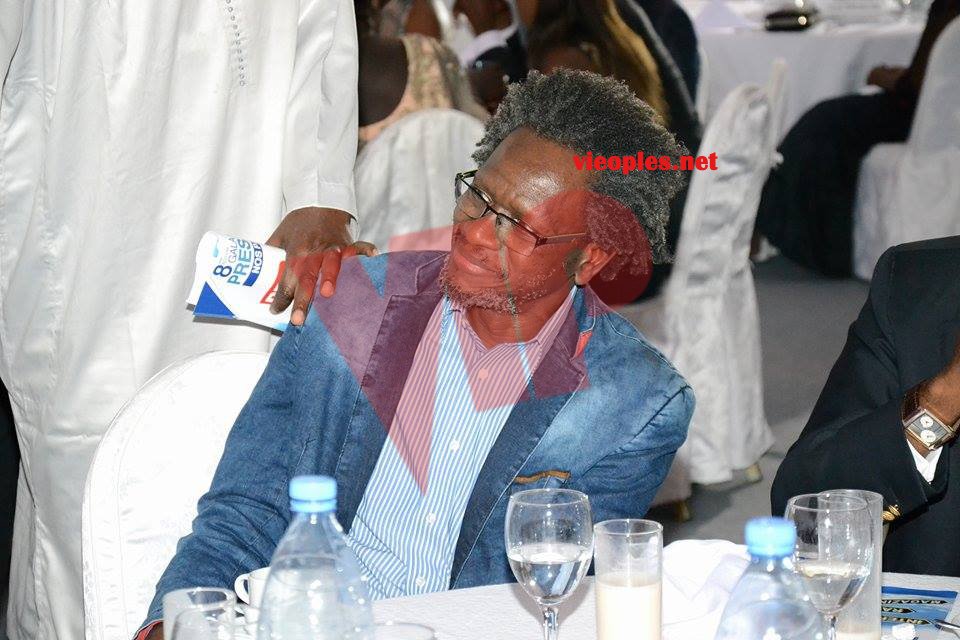 Photos: Pape Samba Kane (PSK) avec sa coiffure Afro à la Convention des jeunes reporters