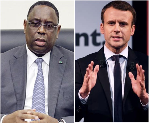 ​’’Chaleureuses félicitations’’ du président Macky Sall à Emmanuel Macron, son homologue élu français