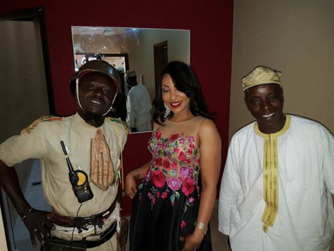 Photos : Per bou Khar, Viviane Chidid et Kouthia en mode sourire