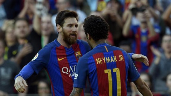 Barcelone, Neymar appelle ses dirigeants à prolonger Lionel Messi le plus vite possible