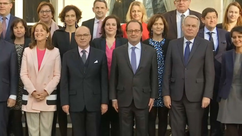 France: le gouvernement Cazeneuve a officiellement démissionné