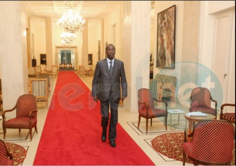 Le Président Macky Sall a reçu  au palais l’ancien P.M Souleymane Ndéné Ndiaye, SG de l’Union Nationale pour le Peuple Bokk Diemou