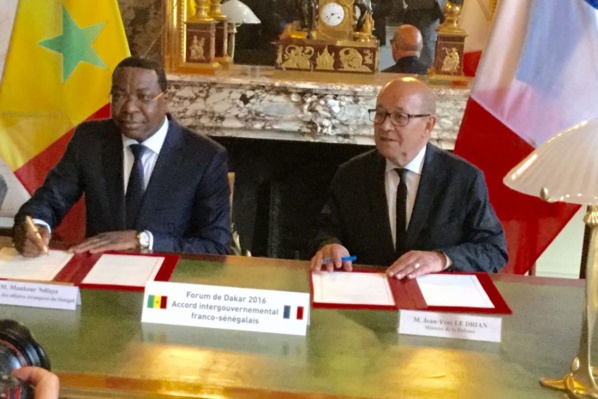 Mankeur Ndiaye salue la nomination de Jean-Yves le Drian au Quai d’Orsay: « C’est un ami du Sénégal »