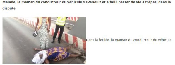 (06 photos) Autoroute à péage: Eiffage-Senac bloque deux patientes, jusqu’à ce qu’elles s’évanouissent…